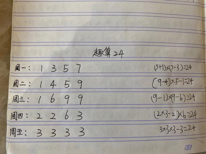 速算24点